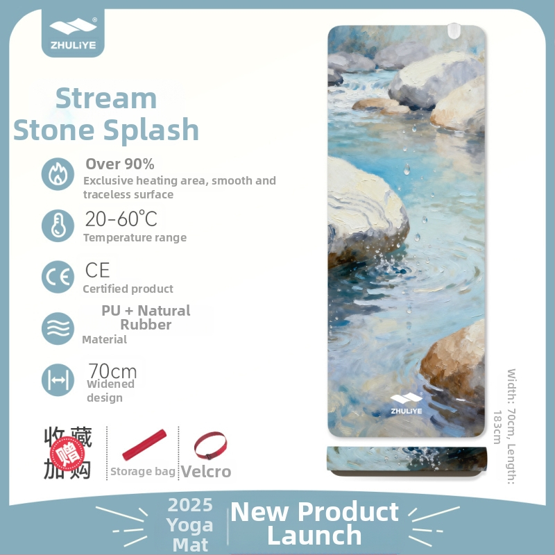 Jóga podložka Graphite Carbon s PU povrchom, hrúbka 60, hmotnosť 5500