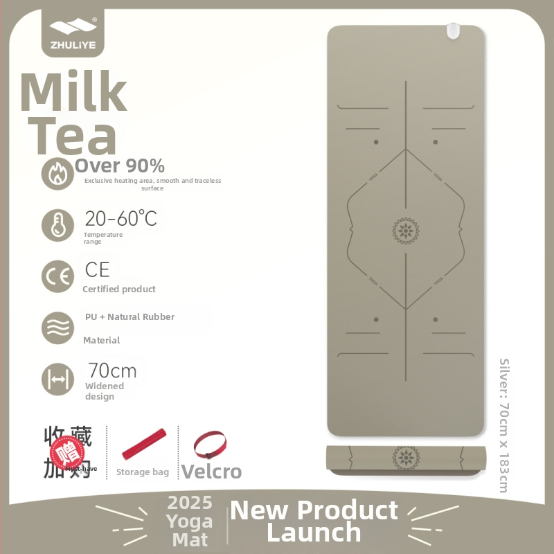 Jóga podložka Graphite Carbon s PU povrchom, hrúbka 60, hmotnosť 5500