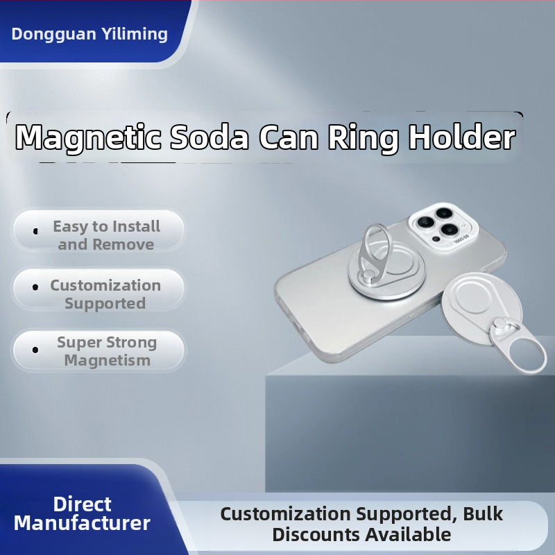 Magnetická podstavec na telefón, model YLM-22, zinková zliatina, minimalistický štýl, možnosť prispôsobenia