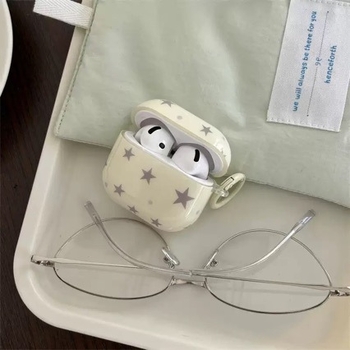 Carcasă de protecție AirPods - Material PC, Carcasă moale, Textură în relief, Compatibilitate universală cu Apple