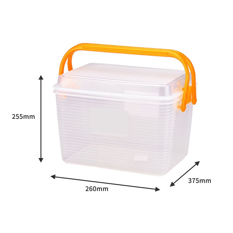Prijenosna PP plastična kutija za skladištenje, 20–30 L, otporna na prašinu, višenamjenska, model CL8012