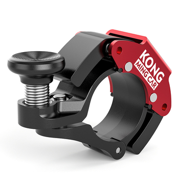 Claxon pentru bicicletă ROCES KONG-280, aliaj de aluminiu, design mini ascuns, destinat MTB și bicicletelor de drum