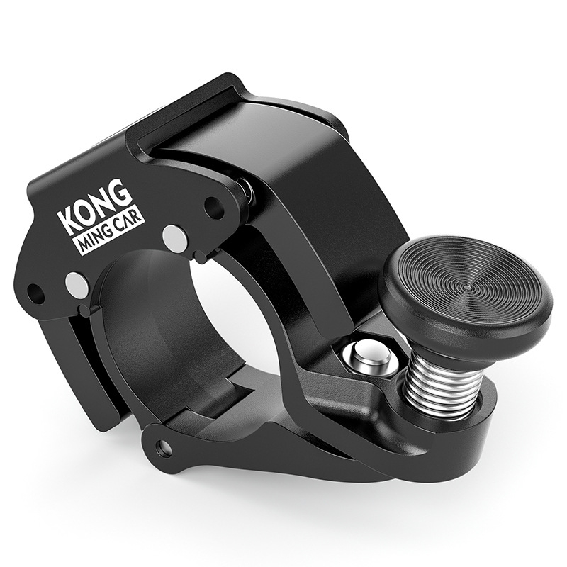 Claxon pentru bicicletă ROCES KONG-280, aliaj de aluminiu, design mini ascuns, destinat MTB și bicicletelor de drum