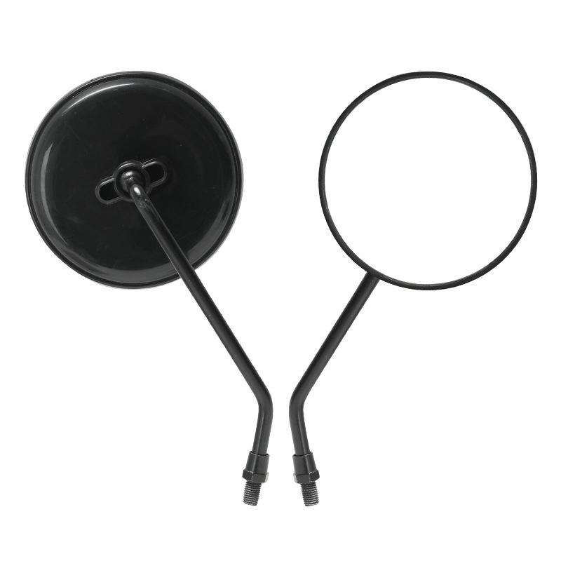 Електрическо мотоциклетно огледало за обратно виждане с рибешко око, широкоъглово конвексно огледало, висока резолюция, голямо зрително поле, универсално антиотсветляване