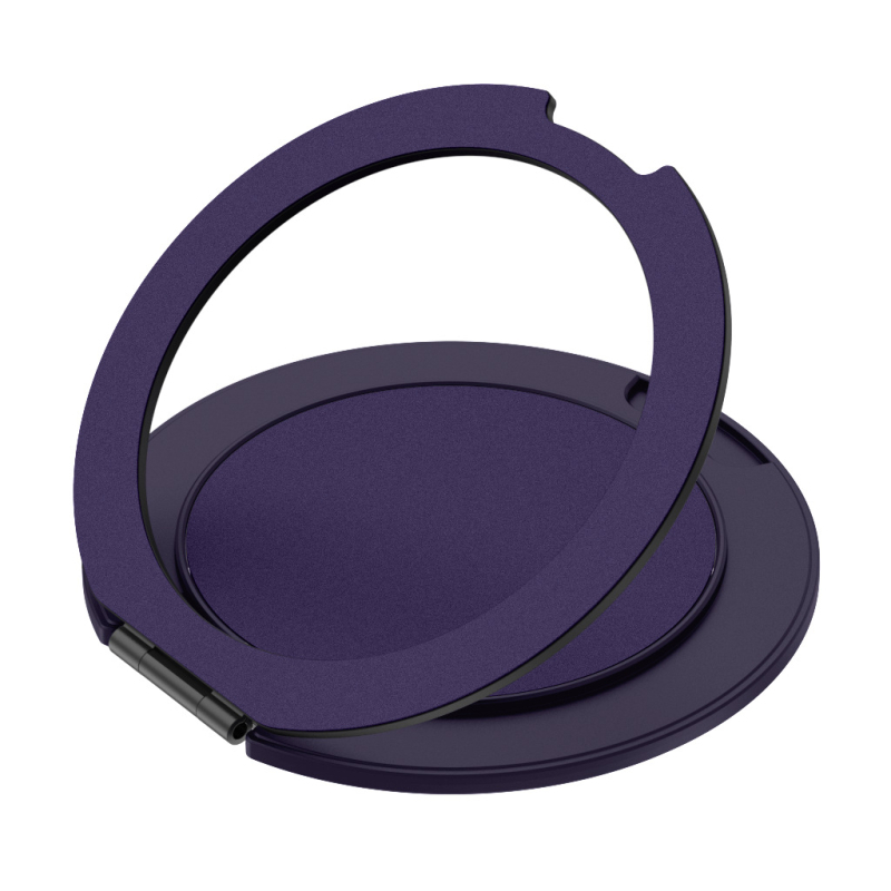 Suport de masă pentru telefon cu inel magnetic rotativ de 360°, compatibil MagSafe, ultra-subțire și reglabil