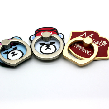 Suport pentru telefon Sunrise cu inel — aliaj, stil desen animat, model anime, pentru orice scenă