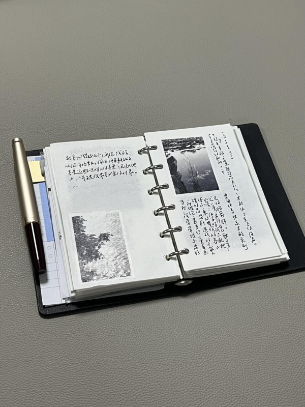 Bilježnica s vezom tipa binder, PVC tekstualni materijal, papir 90 g/m2, 1–50 stranica, japansko-korejski stil