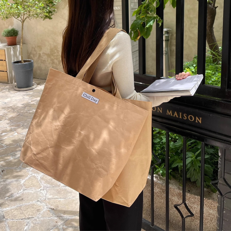 Torba za kupovinu izrađena od Kraft papira – Dvostruka debljina 120 – Marka Mu Ming Packaging – Porijeklo Yiwu, Kina