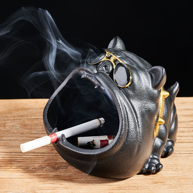 Cenușar ceramic, decorativ, modelul D57785, reutilizabil