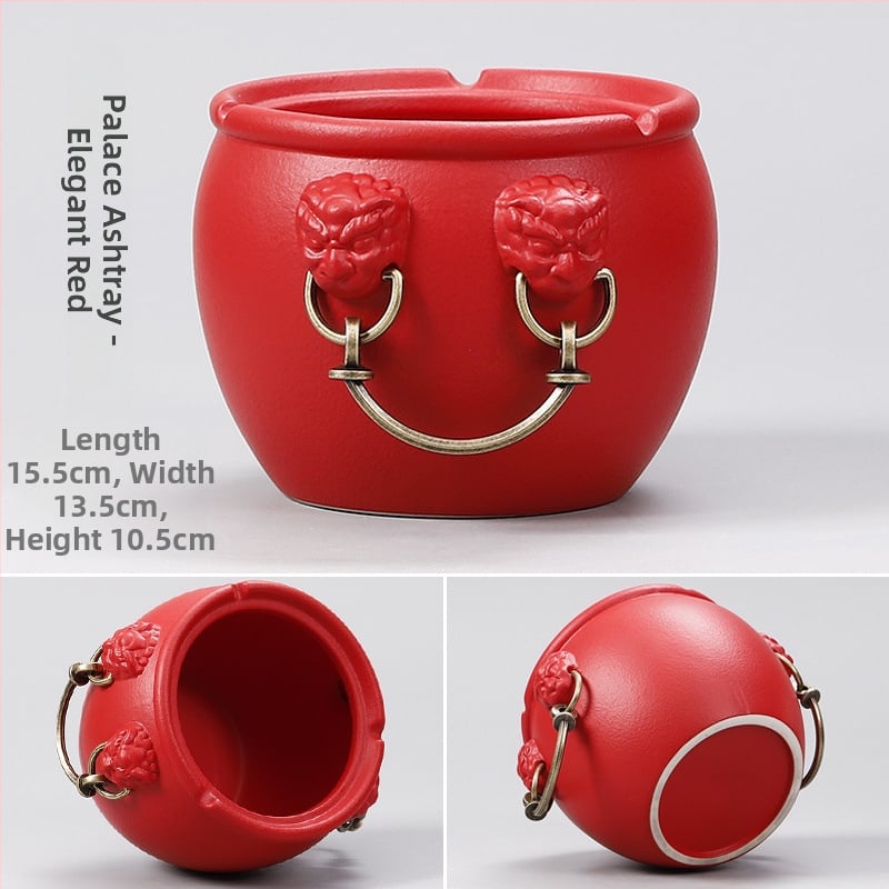 Cenușar ceramic, decorativ, modelul D57785, reutilizabil