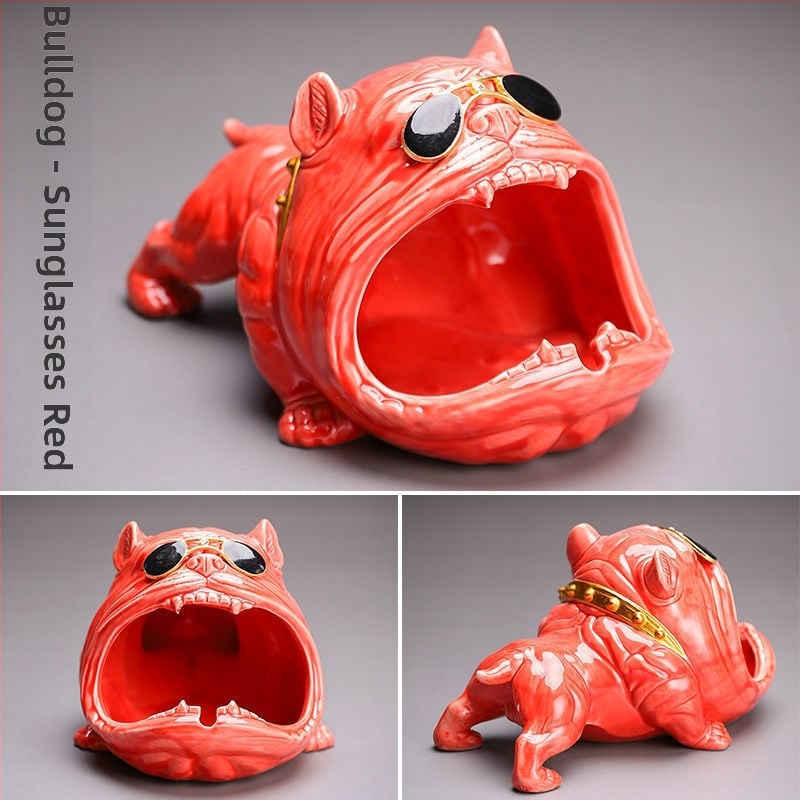 Cenușar ceramic, decorativ, modelul D57785, reutilizabil