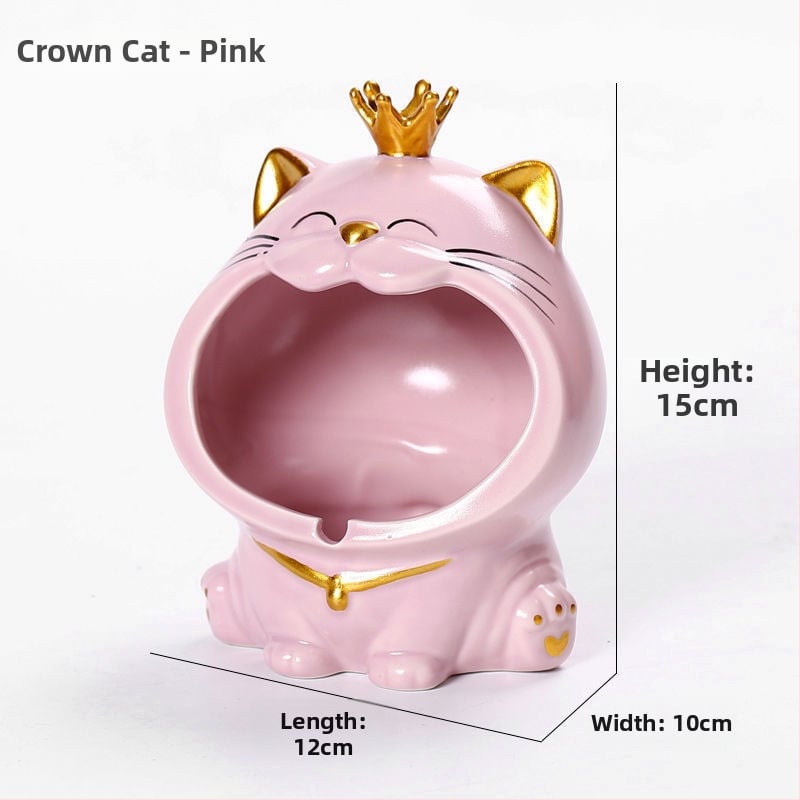 Cenușar ceramic, decorativ, modelul D57785, reutilizabil