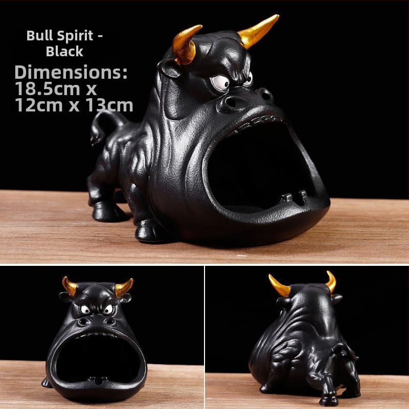 Cenușar ceramic, decorativ, modelul D57785, reutilizabil