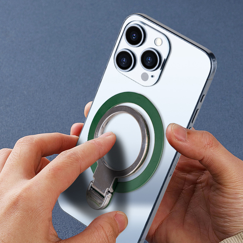 Ultra-tanki MagSafe držač za automobil i stolni držač za telefon, metalni, univerzalni, Ning yi branda, podrška prilagodbi