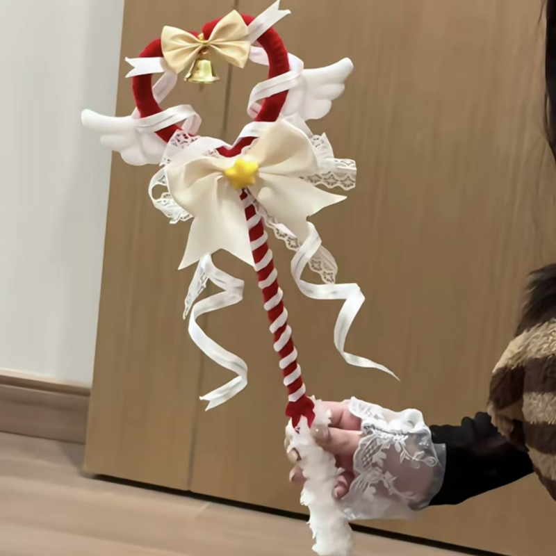 Kézzel készített DIY varázspálca készlet — Forgó varázspálca, barkács készlet, személyes ajándék Valentin-napra