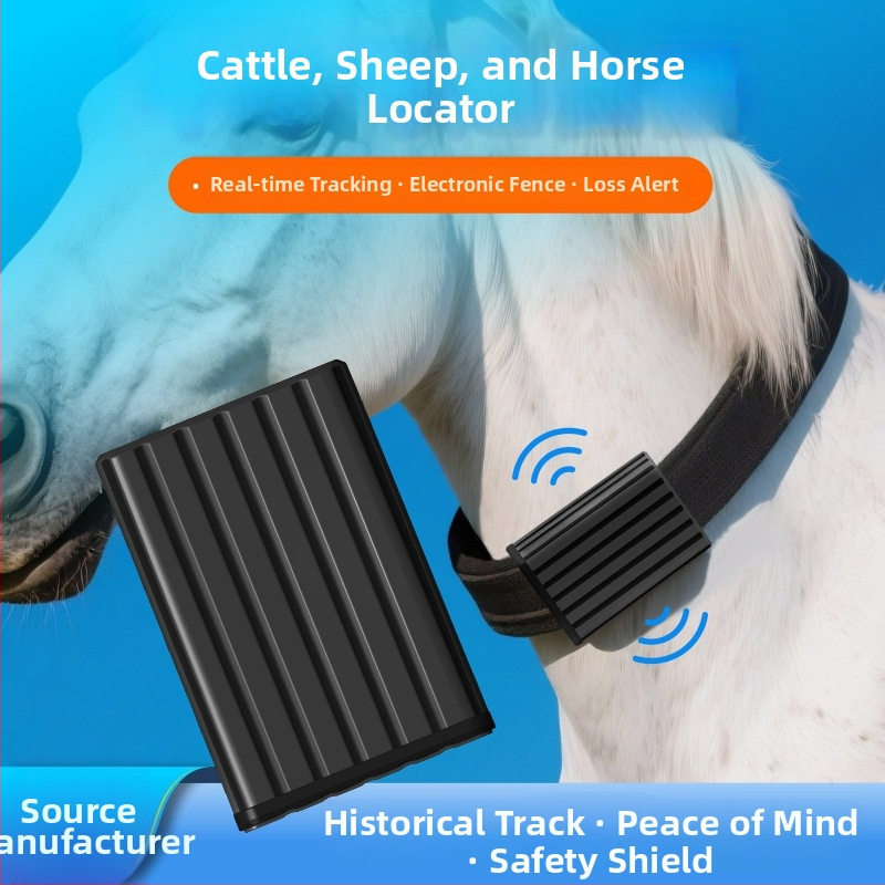 MB29 Sledovač pre zvieratá na obojok — GPS/Beidou, realtime lokalizácia, 10000mAh batéria, posielanie informácií, upozornenie na sledovanie, pre dobytok, ovce, kone a domáce zvieratá