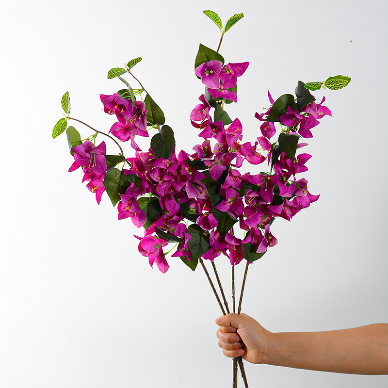 Umjetno stablo bougainvillea za unutarnju dekoraciju, svadbeni luk i montažu stropa (Brand: Bamboo fiber; Materijal: Plastic, Silk Flower, Soft PVC; Obrada: Injection molding; Sorte: 33743155912; Svrha: Vjenčanje, Domaća dekoracija)