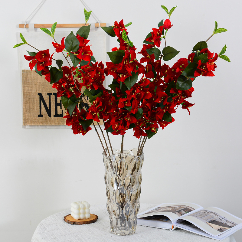 Umjetno stablo bougainvillea za unutarnju dekoraciju, svadbeni luk i montažu stropa (Brand: Bamboo fiber; Materijal: Plastic, Silk Flower, Soft PVC; Obrada: Injection molding; Sorte: 33743155912; Svrha: Vjenčanje, Domaća dekoracija)