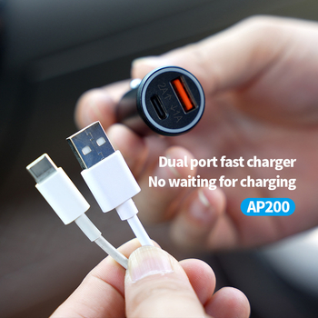 AP200 iOS GPS автомобилно зарядно устройство локатор с презареждаща се батерия