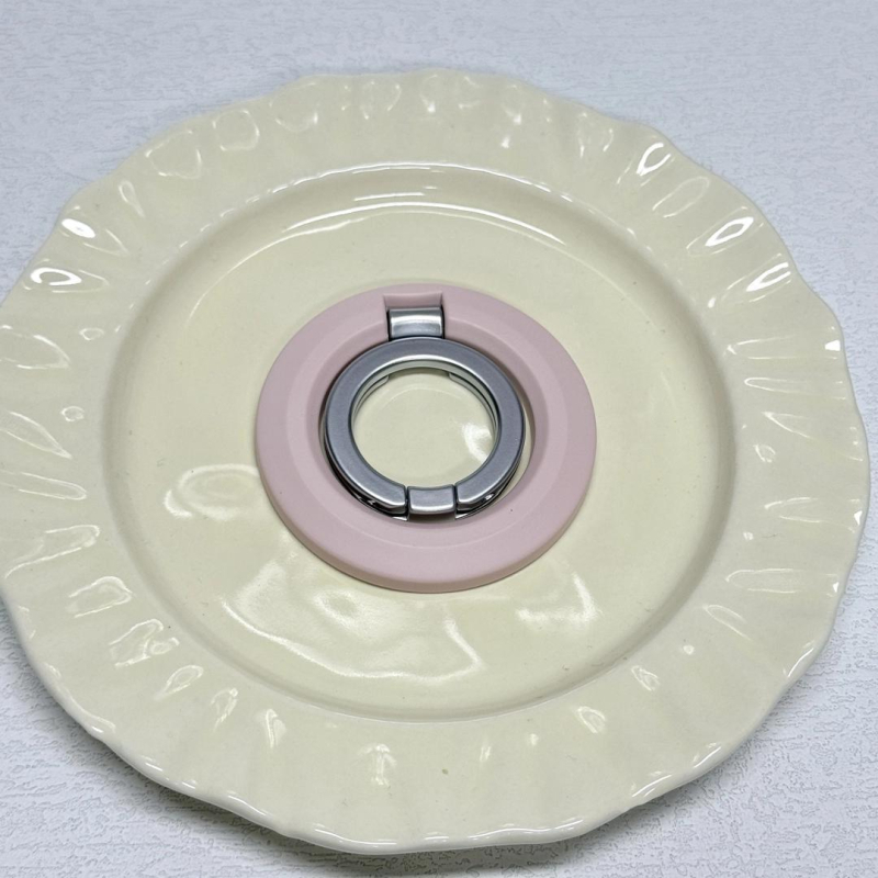 Dvostruki magnetski držač prstena, odvojiv, višenamjenski karikaturalni dizajn, metal; Značka: Yisheng digital; Funkcija 10122; Stil: Opća namjena