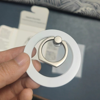 MagSafe stolni držač s magnetskim prstenom i zračnim jastučićem za iPhone 14 – MIGMAG, legura, univerzalno