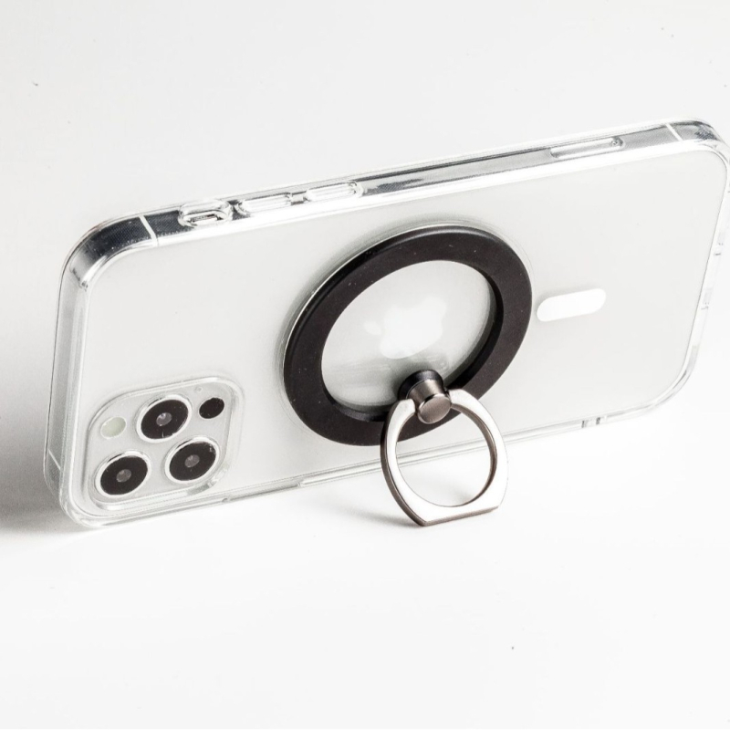 MagSafe stolni držač s magnetskim prstenom i zračnim jastučićem za iPhone 14 – MIGMAG, legura, univerzalno