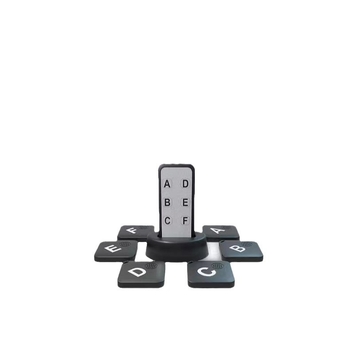 Găsitor de obiecte interior One to Six, Bluetooth 5.3, rază 40 m, baterie 190 mAh, dimensiuni 84×33×7.5 mm