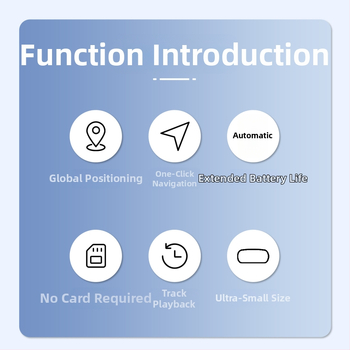 Inteligentný Bluetooth tracker proti strate pre iOS s lepiacim uchytením, PVC plášť, 18 g, 3-ročná výdrž batérie, cloudové úložisko