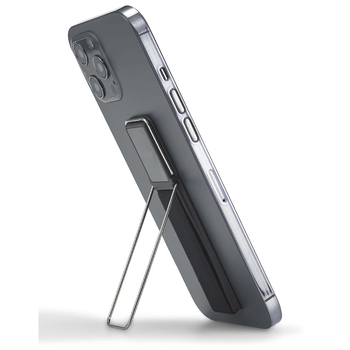 Държач за телефон и таблет със сгъваема настолна стойка и ремък за китка – противохлъзгащ, универсален, пластмасов