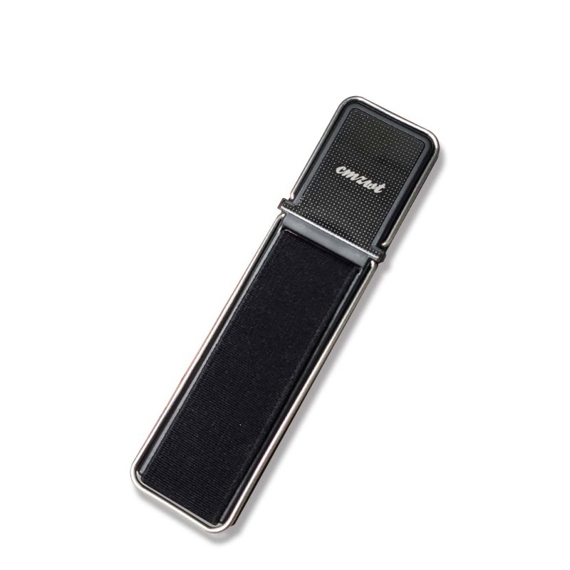 Държач за телефон и таблет със сгъваема настолна стойка и ремък за китка – противохлъзгащ, универсален, пластмасов