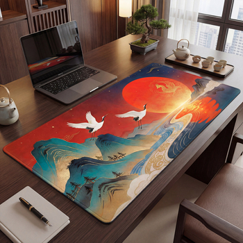 Офис подложка за бюро – гумена, антихлъзгаща, термопечат, национален стил