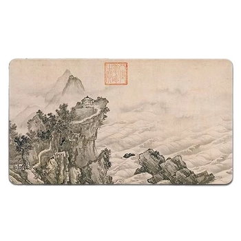 Офис подложка за бюро – гумена, антихлъзгаща, термопечат, национален стил