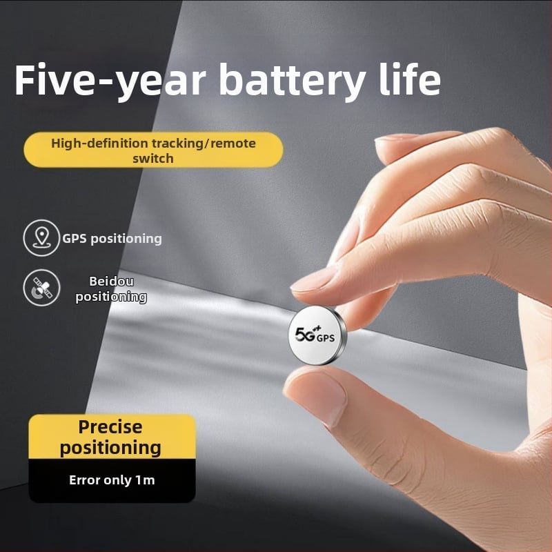 Bezdrôtový lokalizátor pre elektromobil – GPS sledovanie, dosah 1 m, batéria 1, materiál PC, kompatibilný s iOS