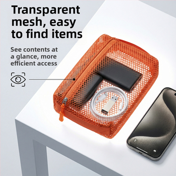 Torba za pohranu elektroničkih proizvoda, kubni oblik, model D-89, poliester, prijenosna, japanski stil