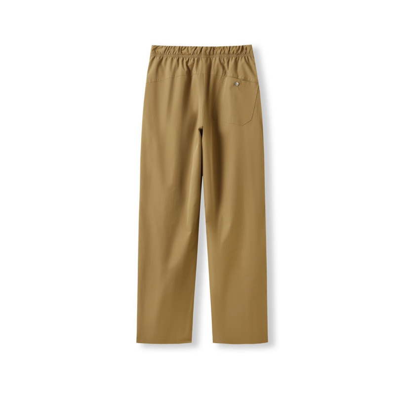 Pantaloni casual de exterior pentru bărbați – anti-vânt, impermeabili, cu căptușeală fleece, croială dreaptă, iarnă