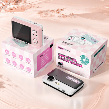 Amkov ψηφιακή κάμερα για αρχάριους (8 MP CMOS αισθητήρας, μέγιστη ανάλυση 24 MP, 2,4 ιντσών LCD, 16x ψηφιακό zoom, ηλεκτρονική σταθεροποίηση εικόνας)