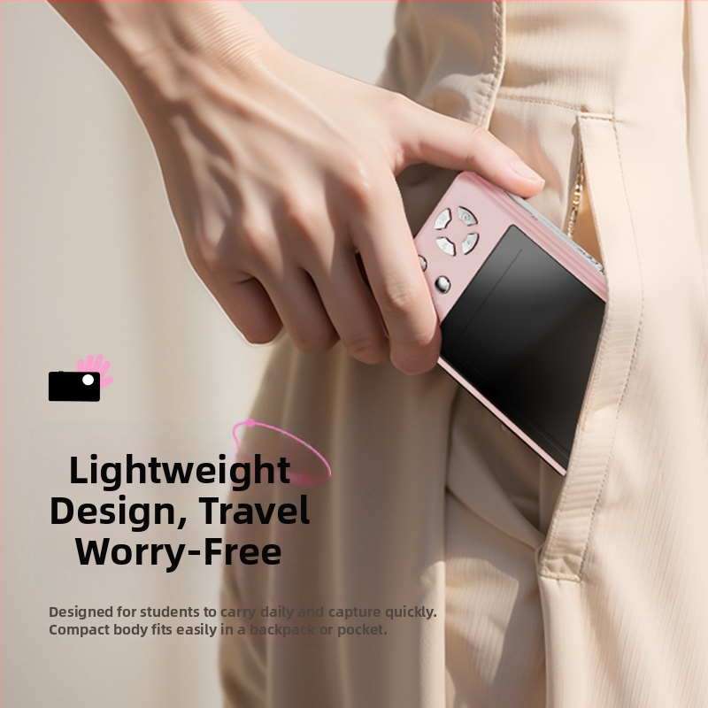 Amkov vstupná digitálna kamera (8 MP CMOS senzor, maximálne rozlíšenie 24 MP, 2,4-palcový LCD, 16x digitálny zoom, elektronická stabilizácia obrazu)