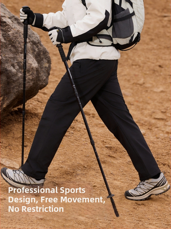 Gray Shell pánske turistické nohavice, polyester, jednofarebné, dlhé nohavice, vhodné pre zimu, jar a jeseň