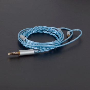 Xinrun MMCX kabel za slušalice – koaksijalna linija, srebrno-platirani bakreni vodovi, bakreni vodiči, 30 g, IS9001 certifikat