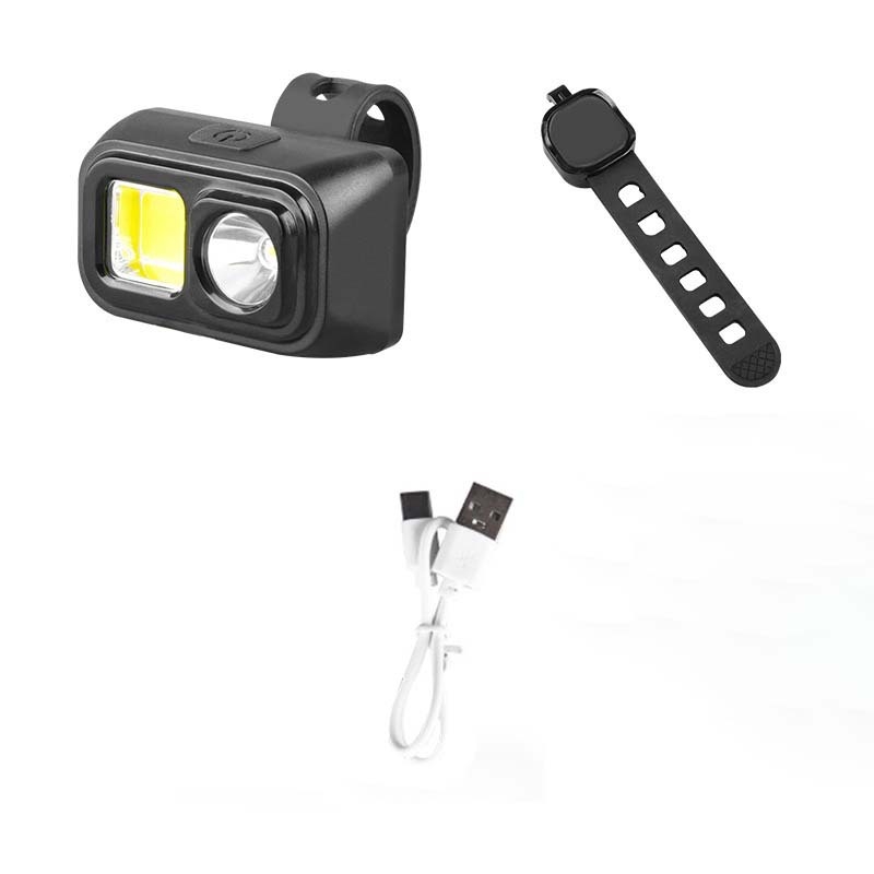 Prednja svjetiljka za MTB, Type-C punjiva LED+COB za vanjsku vožnju