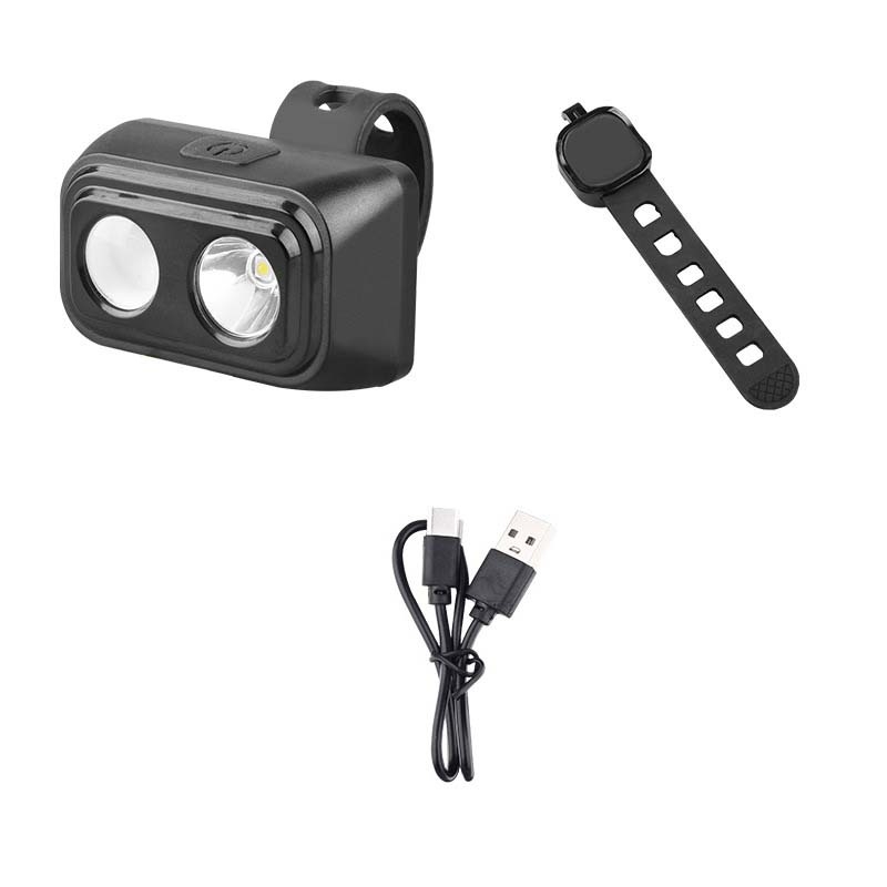 Prednja svjetiljka za MTB, Type-C punjiva LED+COB za vanjsku vožnju