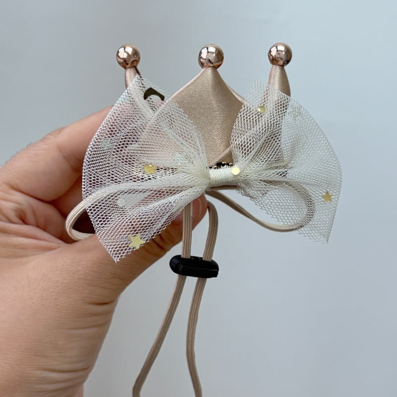 Fairy Princess kézzel készített koronás hajpánt – hajkiegészítő csecsemőknek és kisgyermekeknek (Márka: Fairy Princess; Feldolgozás: kézzel készített; Típus: Hajpánt; Korosztály: 0–3 év; Stílus: Gyerekek)