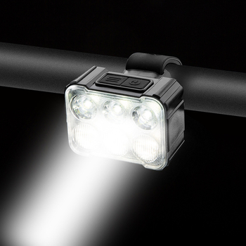 Set de iluminare pentru bicicletă: far frontal cu luminozitate înaltă, lumină de spate impermeabilă, design eficient din punct de vedere energetic pentru plimbări nocturne