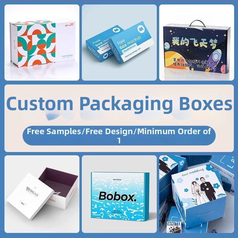 Опаковъчна кутия от хартия/картон с печат на лого и горещо сребърно фолиране за ежедневна употреба