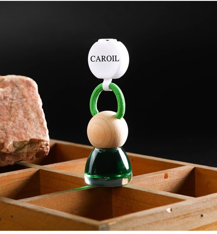 Κρεμαστό αυτοκινήτου αρωματικό με Gardenia, 8 ml, γυάλινο σώμα, κρεμαστό σχέδιο, διαρκεί πάνω από 90 ημέρες