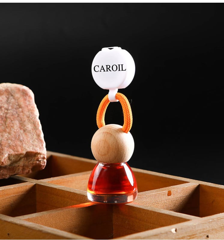 Κρεμαστό αυτοκινήτου αρωματικό με Gardenia, 8 ml, γυάλινο σώμα, κρεμαστό σχέδιο, διαρκεί πάνω από 90 ημέρες