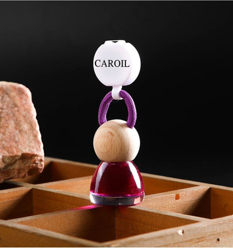 Κρεμαστό αυτοκινήτου αρωματικό με Gardenia, 8 ml, γυάλινο σώμα, κρεμαστό σχέδιο, διαρκεί πάνω από 90 ημέρες