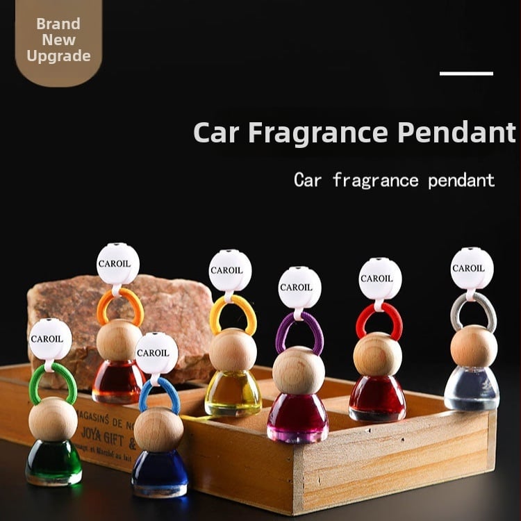 Κρεμαστό αυτοκινήτου αρωματικό με Gardenia, 8 ml, γυάλινο σώμα, κρεμαστό σχέδιο, διαρκεί πάνω από 90 ημέρες