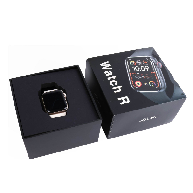 Опаковъчна кутия за бижута и цифрови аксесоари, персонализирана с капак и дъно, хартия/картон, сребърно горещо щамповане, печат на лого