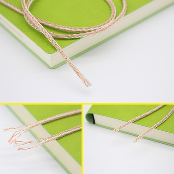 KMC-HIFI01 Cablu DIY pentru căști cu 8 fire, din cupru placat cu argint, cablu audio ecranat HiFi